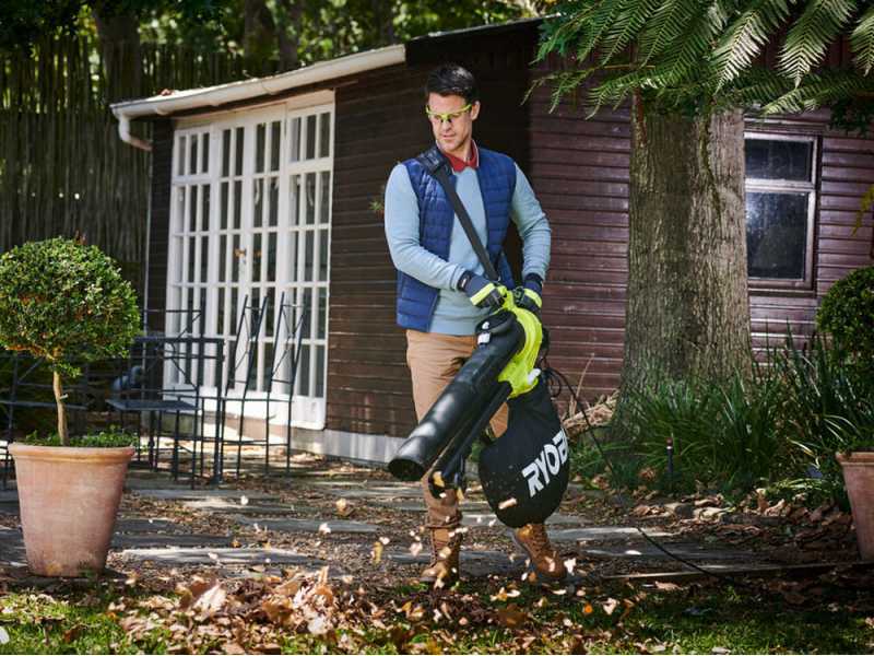Ryobi RBV3000CESV - Soffiatore aspiratore trituratore elettrico