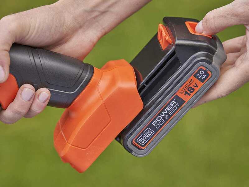 Black &amp; Decker B&amp;DBCSS18D1W - Forbice tagliaerba a batteria 18V 2Ah + in omaggio batteria 18V 2Ah