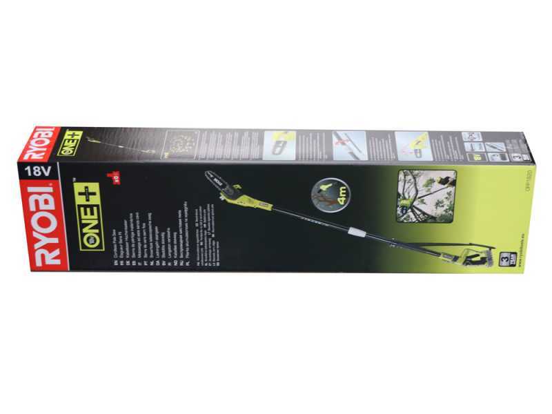 Ryobi OPP1820 - Potatore telescopico - 180-250cm - 18V - barra da 20cm - SENZA BATTERIA E CARICABATTERIE