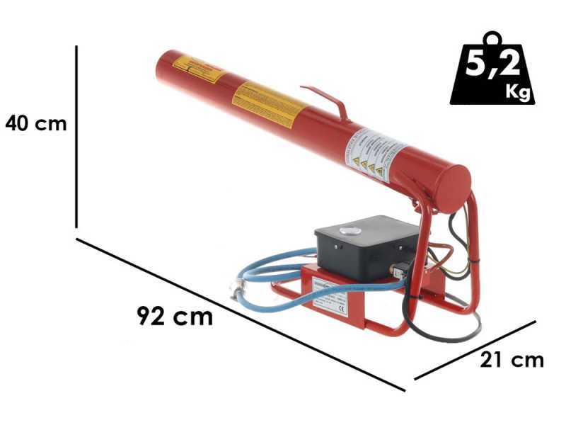 Ferroni Magic 3/C - Spaventapasseri elettronico a gas - Da campo 