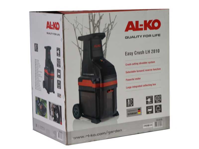 AL-KO Easy Crush LH 2810 - Biotrituratore elettrico - taglio con rulli - diametro max taglio 42 mm