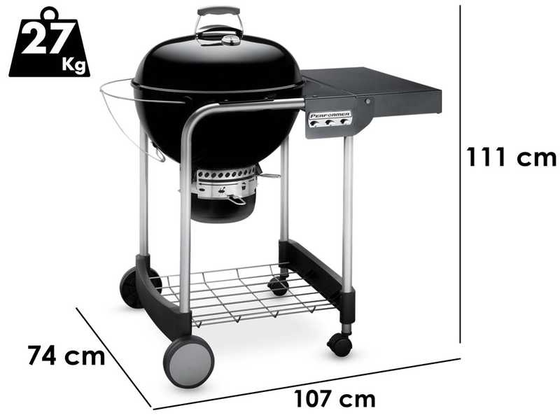 Weber Performer GBS - Barbecue a carbone