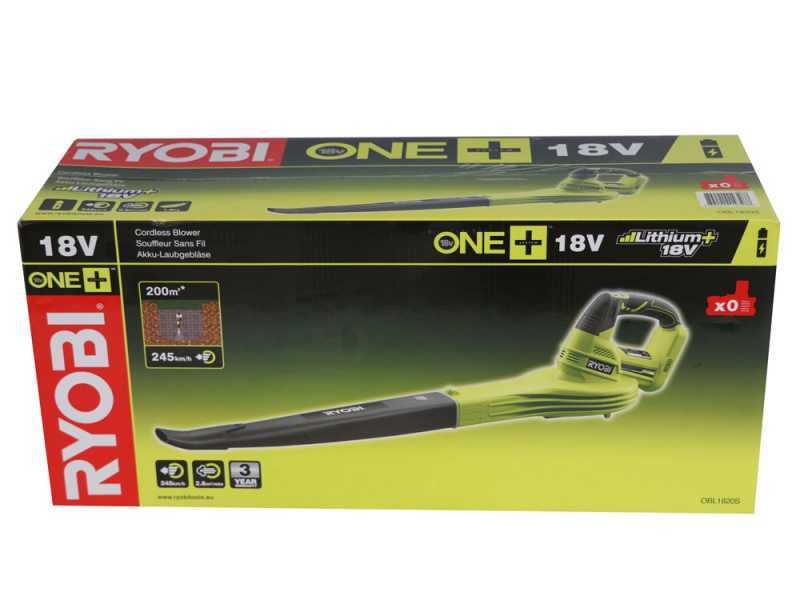 Ryobi OBL1820S - Soffiatore a batteria - SENZA BATTERIA E CARICABATTERIA