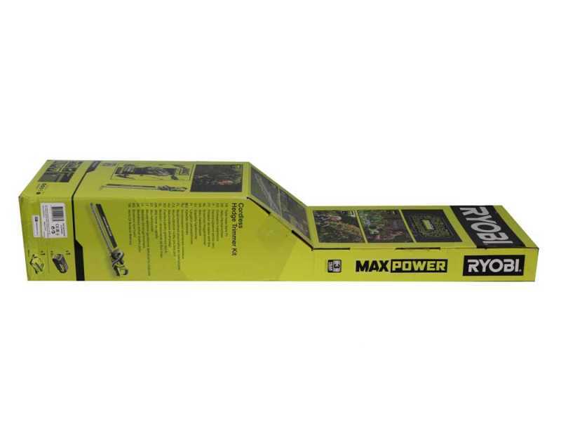 Ryobi RHT36C61R40F - Tagliasiepi a batteria MAX POWER 36V/4Ah - Lama da 60 cm