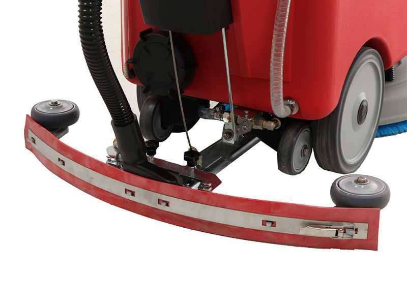 Lavapavimenti a batteria senza fili U.T. LP-500/50-B - 3 in 1: lava, asciuga e aspira