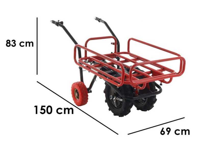 Geotech CAR 300T-T - Carriola elettrica a batteria 40V 6Ah