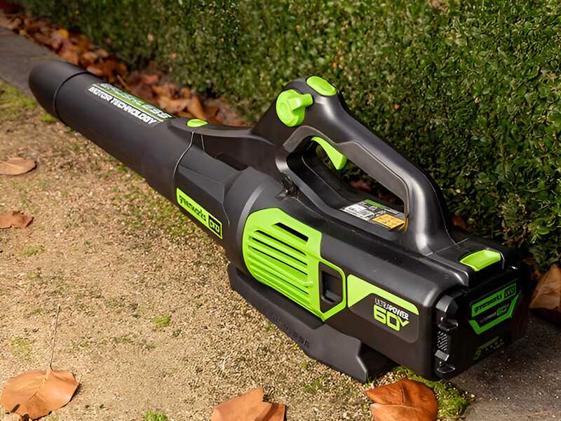 Greenworks GD60AB - Soffiatore assiale a batteria - SENZA BATTERIA E CARICABATTERIA