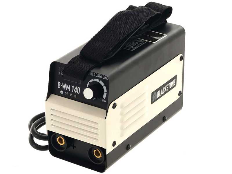 Blackstone B-WM 140 - Saldatrice inverter a elettrodo a corrente continua - 140 A - con Kit MMA