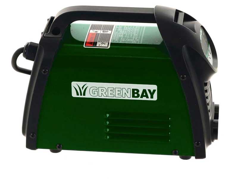 GreenBay GB-WM 120J - Saldatrice inverter a elettrodo a corrente continua - 120A - con Kit MMA