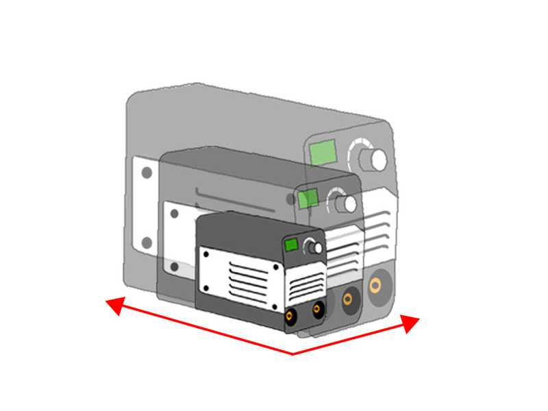 Blackstone B-WM 160 - Saldatrice inverter a elettrodo a corrente continua - 160 A - con Kit MMA