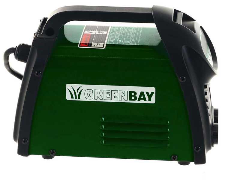 GreenBay GB-WM 140J - Saldatrice inverter a elettrodo a corrente continua - 140A - con Kit MMA