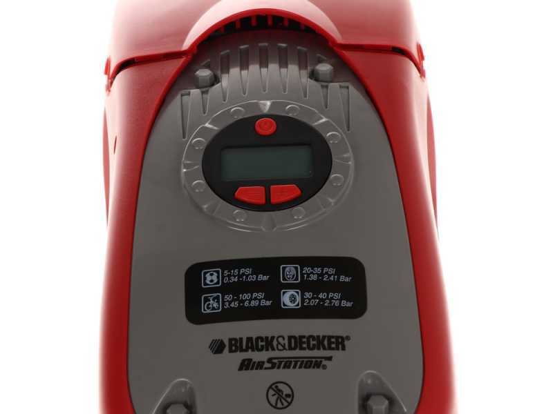 Black &amp; Decker ASI300-QS - Compressore aria elettrico monofase, oil-less - Max 11 bar