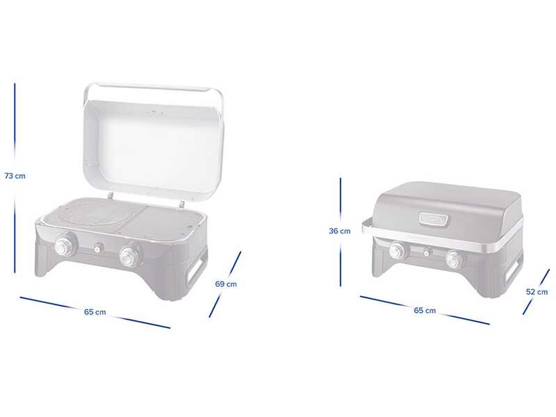 Barbecue a gas Campingaz Attitude 2100 LX - Superficie di cottura 2100 cm&sup2;