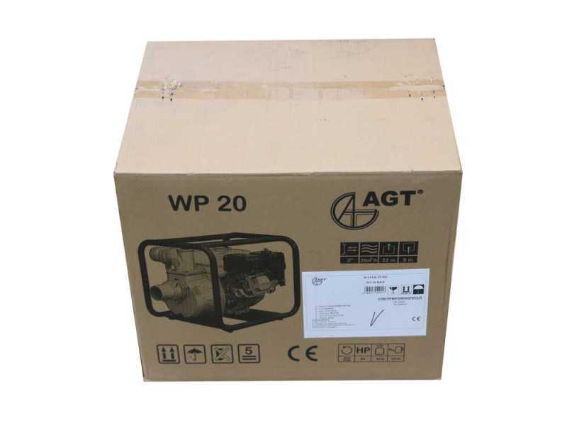 AGT 2&quot; GP160 - Motopompa a scoppio da irrigazione - Raccordi da 50 mm