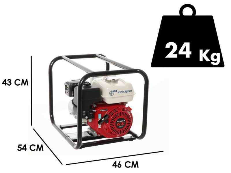 AGT 2&quot; GX160 - Motopompa a scoppio da irrigazione - Raccordi da 50 mm