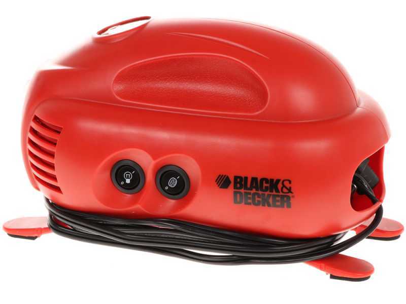 Black &amp; Decker ASI200-XJ - Compressore aria elettrico portatile monofase, oil-less - Max 8 bar