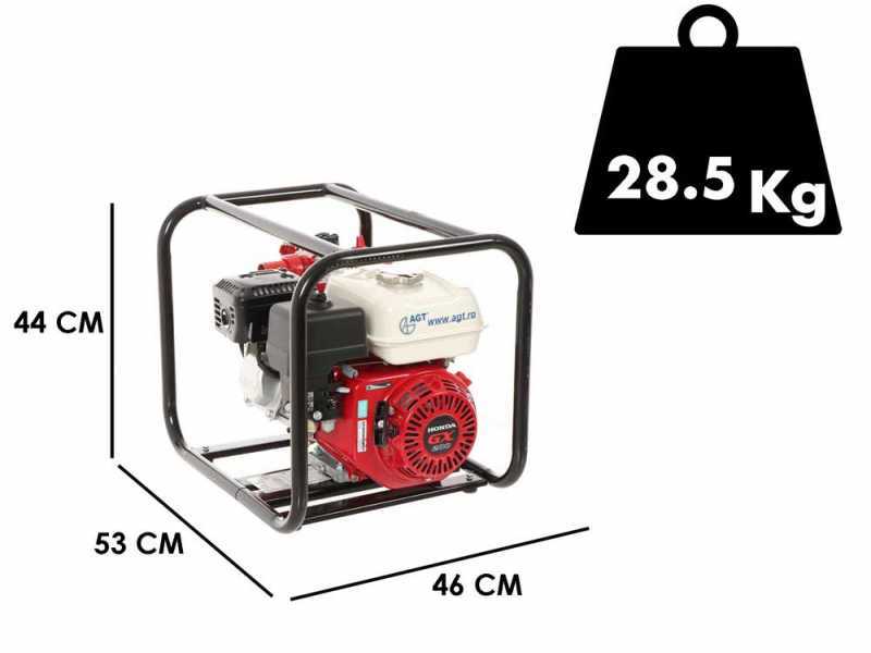 AGT 2&quot; GX200 - Motopompa a scoppio da irrigazione - Raccordi 50/40 mm
