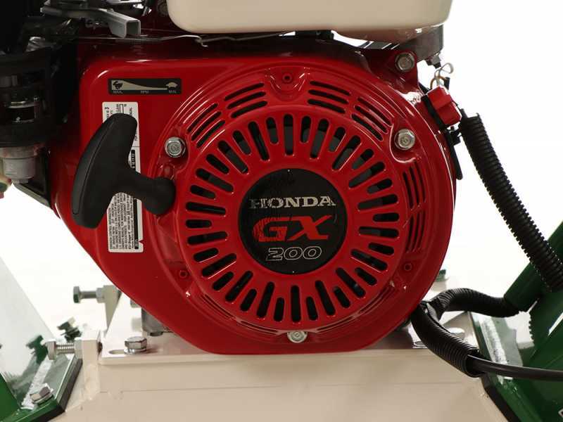 GreenBay GB-WRC 100 H - Biotrituratore a scoppio professionale - Motore Honda GX200 da 6.5 HP