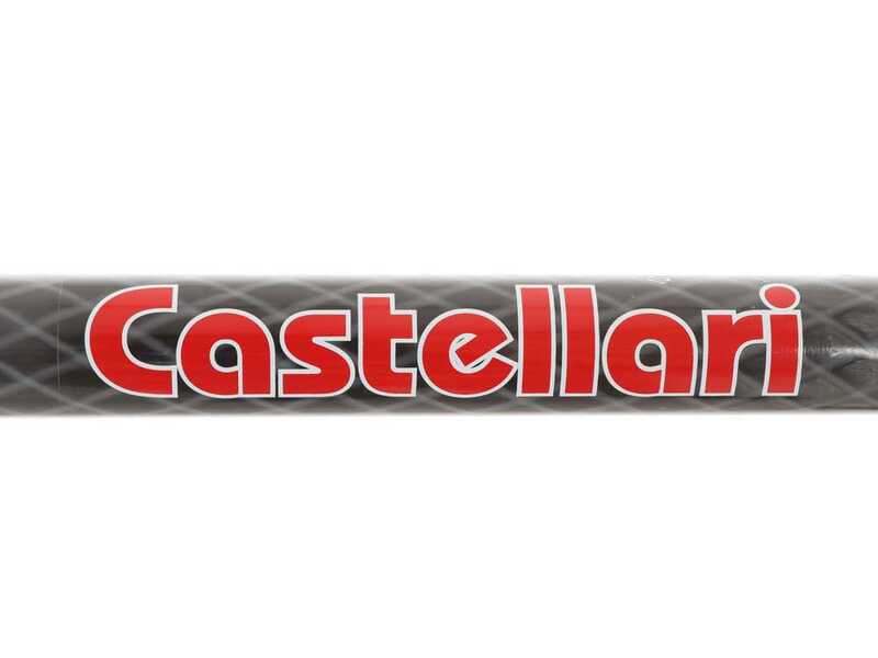 Castellari Vertigo Carbon L 12V - Abbacchiatore elettrico a batteria tipo auto con cavo in dotazione - Asta telescopica 240/320 cm