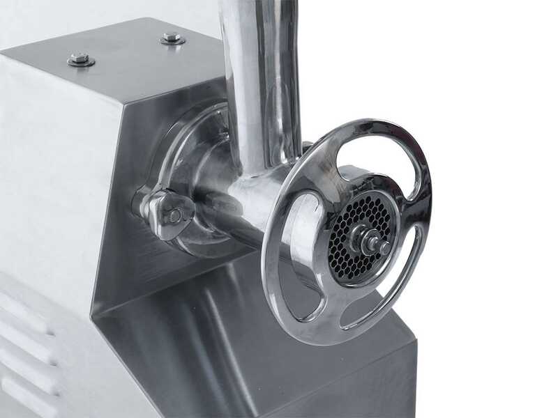 Fimar TC22TS - Tritacarne elettrico - 230 V - 1.5 HP - Gruppo macinazione in alluminio - Con inversione di marcia