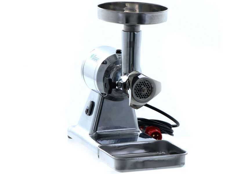 Fimar TC12S - Tritacarne elettrico - Gruppo macinazione in Inox - 400V