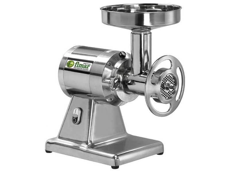 Fimar TC22TE - Tritacarne elettrico - Corpo e gruppo di macinazione in alluminio - 230V