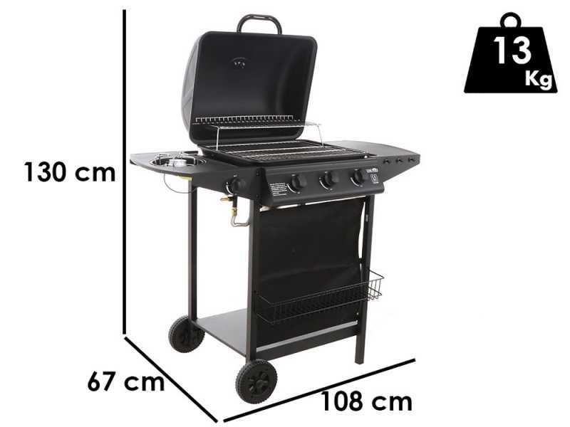 Royal Food RF-GB BPC - Barbecue a gas - 3+1