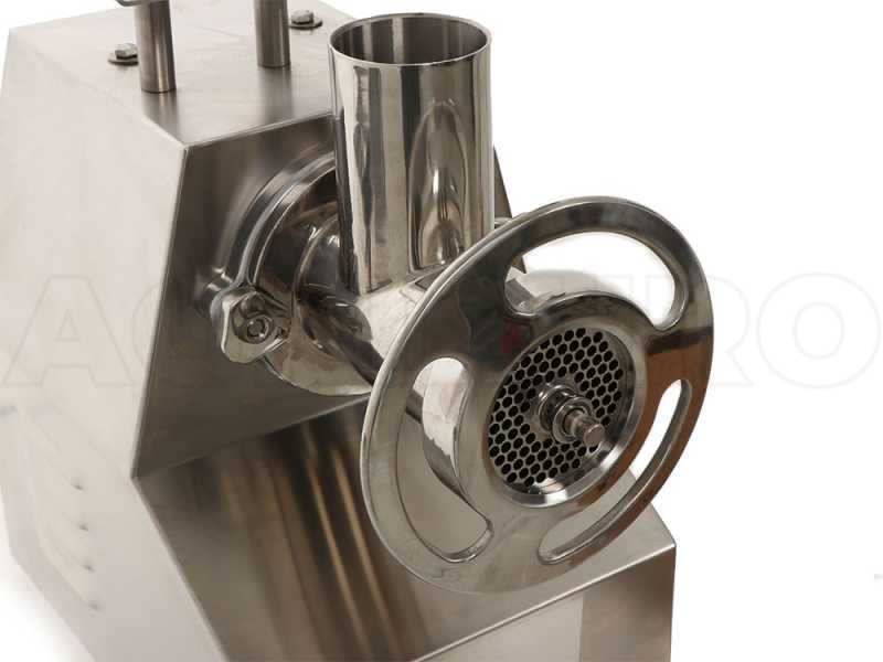Fimar TC32TN -Tritacarne elettrico - 400 V - 3 HP - Gruppo macinazione in INOX - Con inversione di marcia