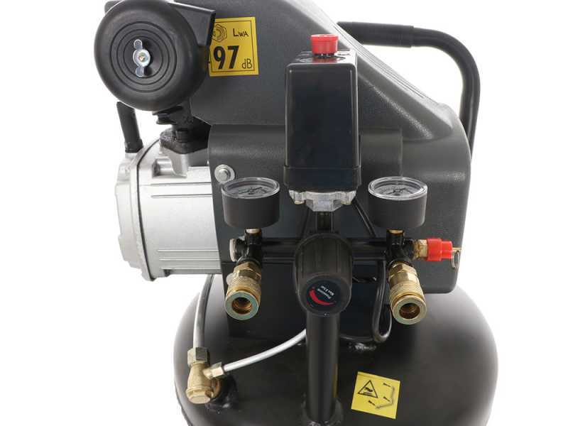 BlackStone V-LBC 50-20 - Compressore aria elettrico - Serbatoio 50 litri - Pressione 8 bar