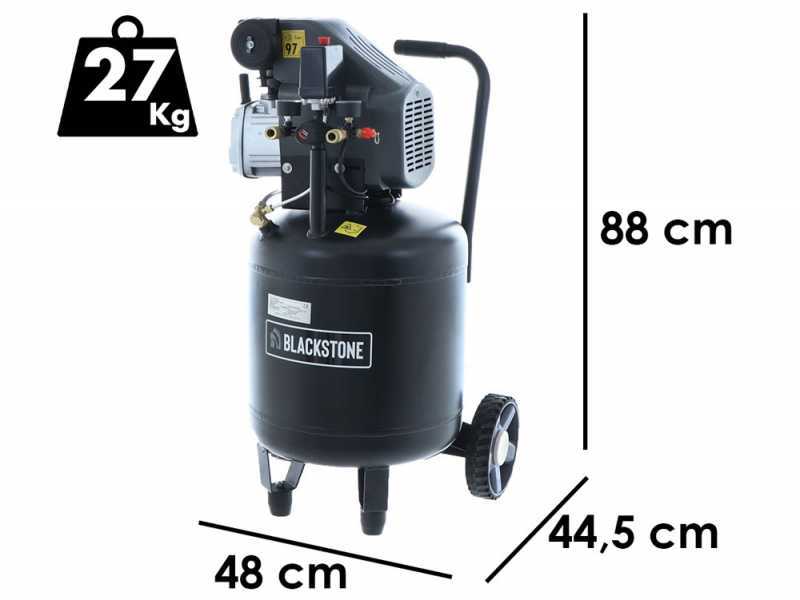 BlackStone V-LBC 50-20 - Compressore aria elettrico - Serbatoio 50 litri - Pressione 8 bar