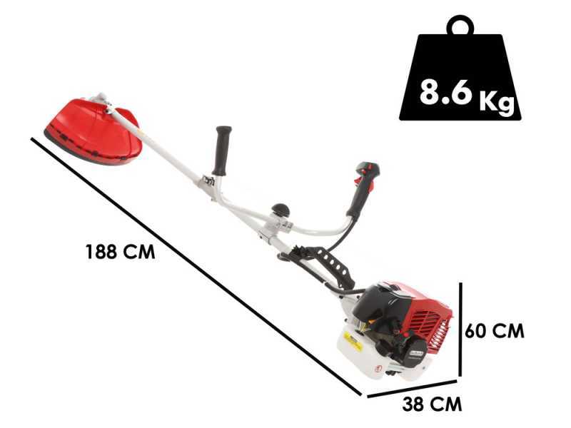 GeoTech GT-2 58D - Decespugliatore a scoppio professionali