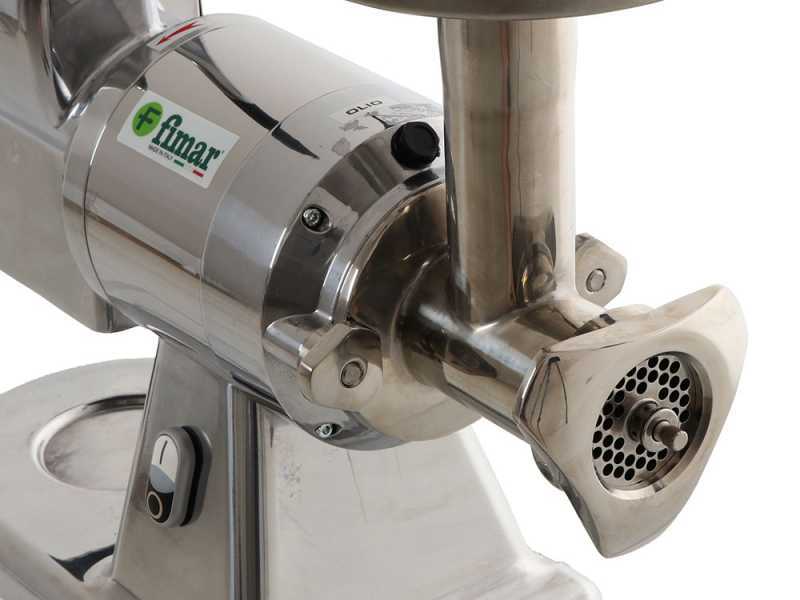 Fimar TC12AT - Tritacarne elettrico - Con grattugia integrata - Gruppo macinazione in Inox - 400V