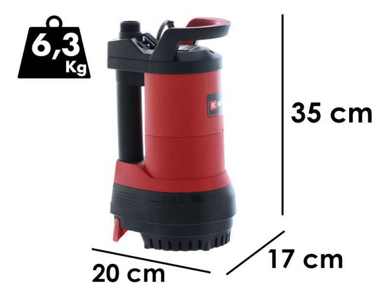 Einhell GE-PP 5555 RB-A - Pompa sommersa - Corpo plastica - 5500l/h