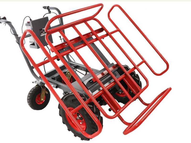 Geotech CAR 300T-T PLUS - Carriola elettrica a batteria 40V 6Ah