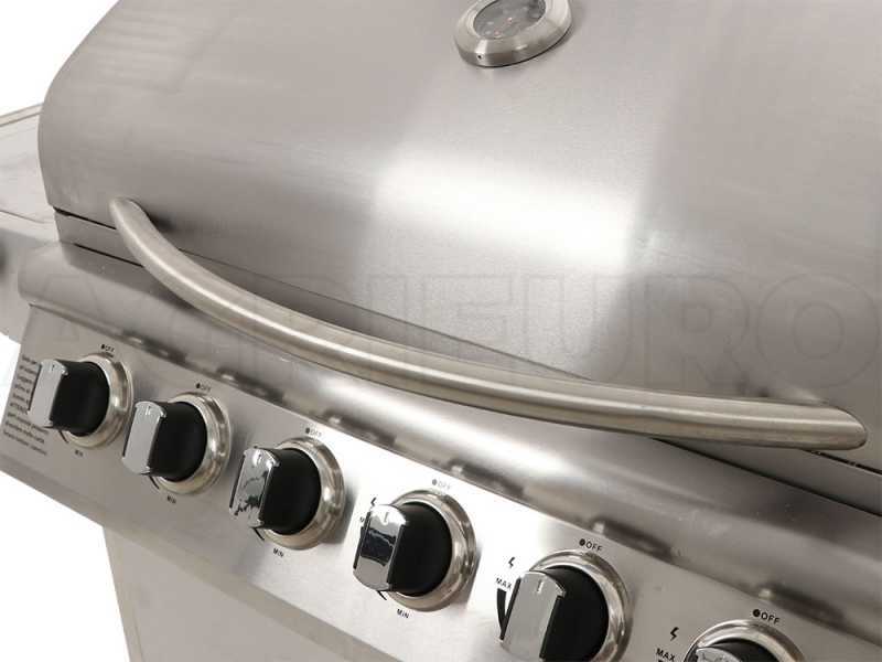 Royal Food RF-GB SS-Plus - Barbecue a gas - 6+1 INOX