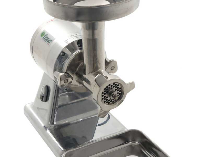 Fimar TC12TS - Tritacarne elettrico - Corpo in alluminio - Gruppo di macinazione in alluminio - 230V