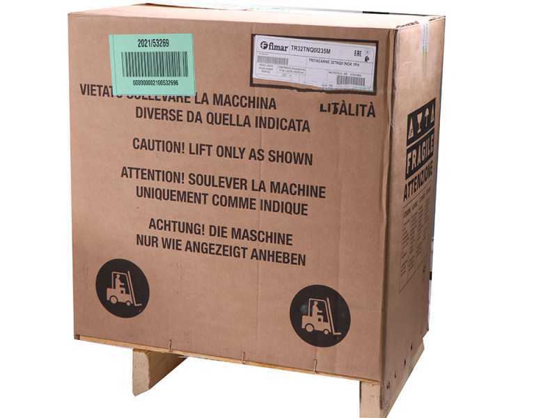 Fimar TC32TN - Tritacarne elettrico - Corpo in acciaio Inox - Gruppo di macinazione in alluminio - 230V