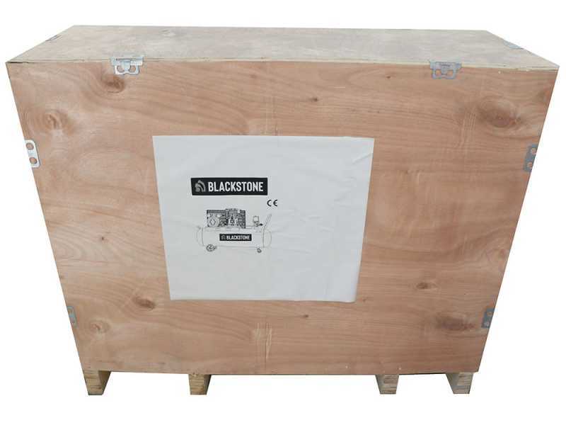 BlackStone B-LBC 100-20 - Compressore aria elettrico a cinghia - Motore 2 HP - 100 lt