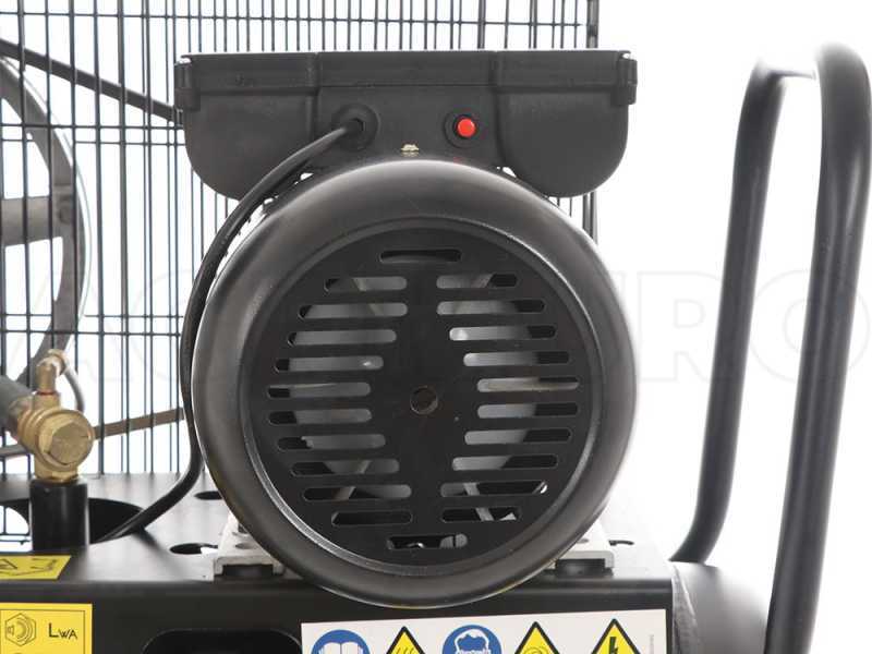 BlackStone B-LBC 50-30 - Compressore aria elettrico a cinghia - Motore 3 HP - 50 lt