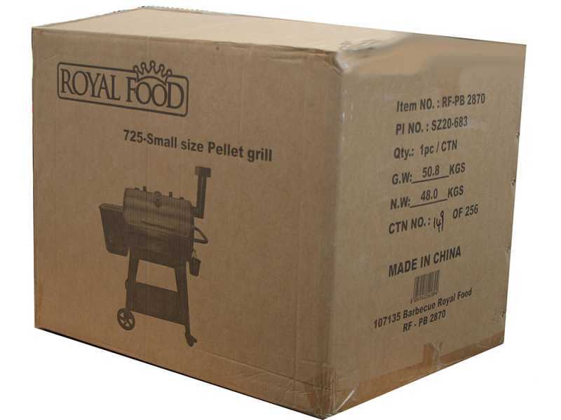 Royal Food RF-PB 2870 - Barbecue a pellet