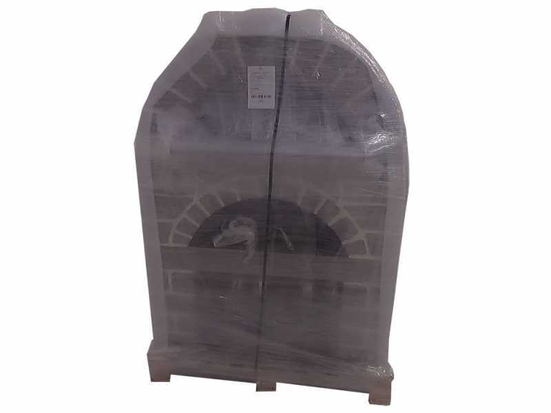 Forno a legna per pizza da esterno Family Stone Grigio - 4 pizze