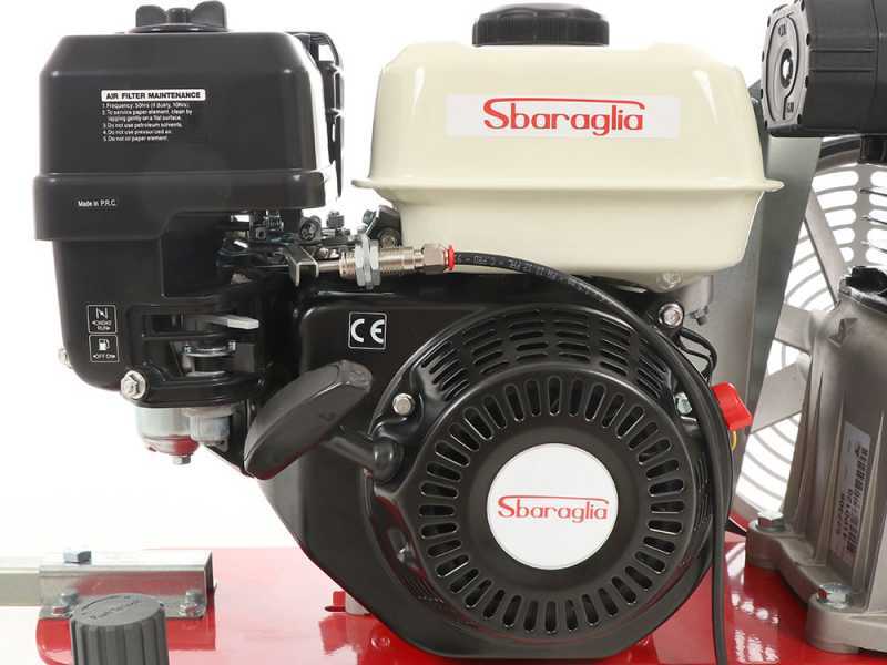 Motocompressore a scoppio Krisone 580 con motore Sbaraglia - 6,5HP