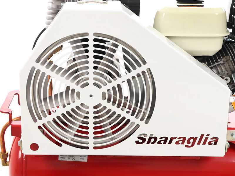 Motocompressore a scoppio Krisone 580 con motore Sbaraglia - 6,5HP