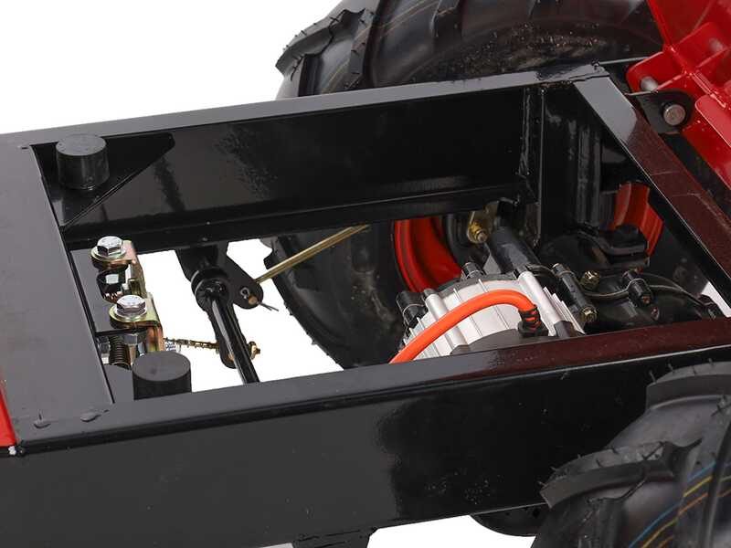 GeoTech-Pro Mini Dumper Car E300 - Motocarriola a batteria 48V 15Ah