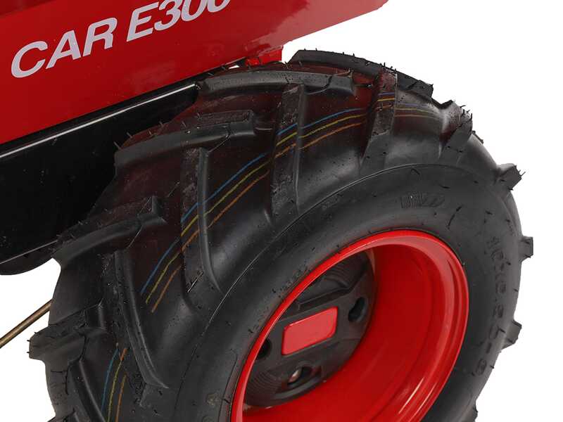 GeoTech-Pro Mini Dumper Car E300 - Motocarriola a batteria 48V 15Ah