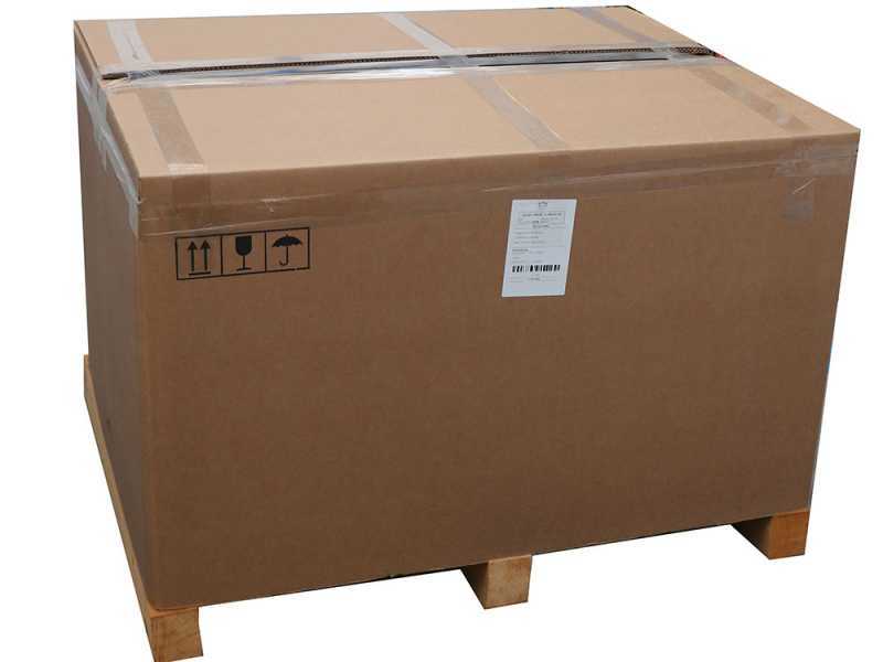 Forno a gas e a legna per pizza da esterno PIZZAPARTY con carrello - 4 pizze