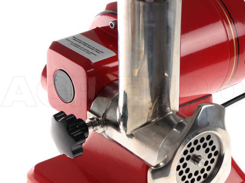 Fama TS8R Retr&ograve; - Tritacarne elettrico - Corpo in alluminio - Gruppo di macinazione in alluminio - 230V