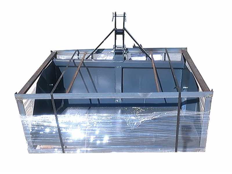 Blackstone B-PAL 120 - Pala posteriore per trattore - con lama da 120 cm - Portata 400Kg