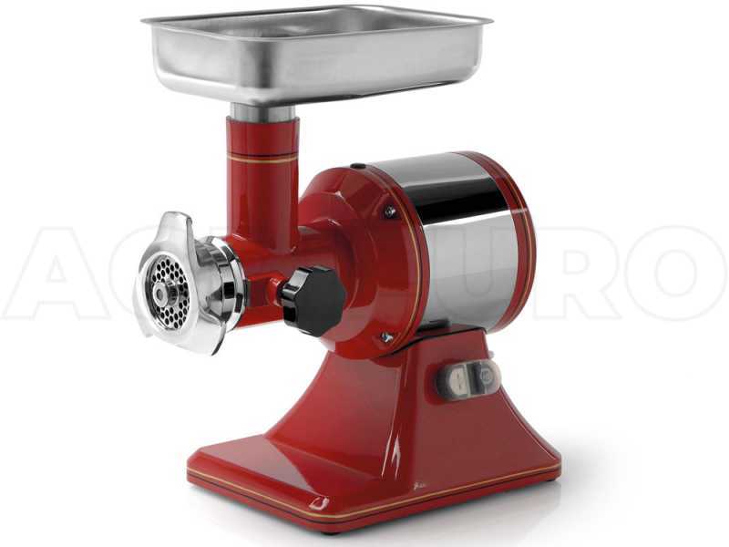 Fama TS12R RETRO' - Tritacarne elettrico - Gruppo macinazione in acciaio Inox