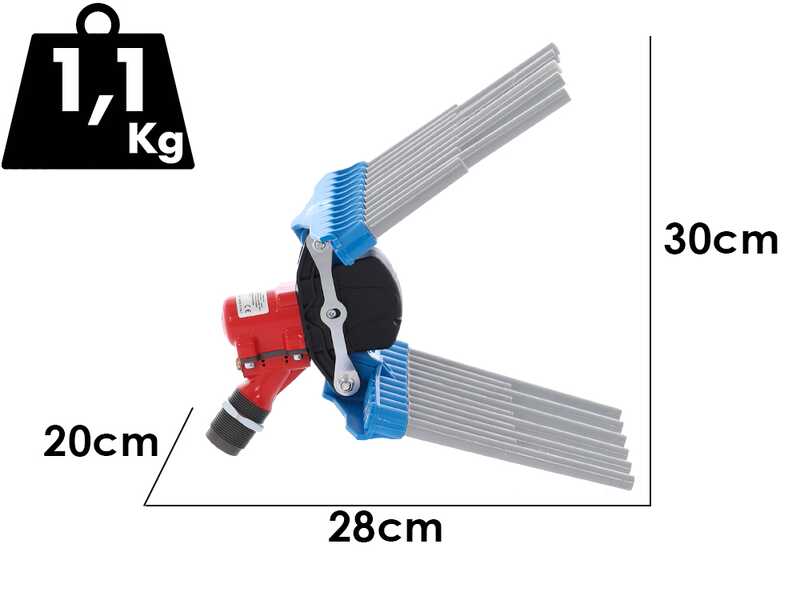Paterlini IMOLA - Abbacchiatore pneumatico - scuotiolive - 7-9 bar - 1700 battiti al minuto